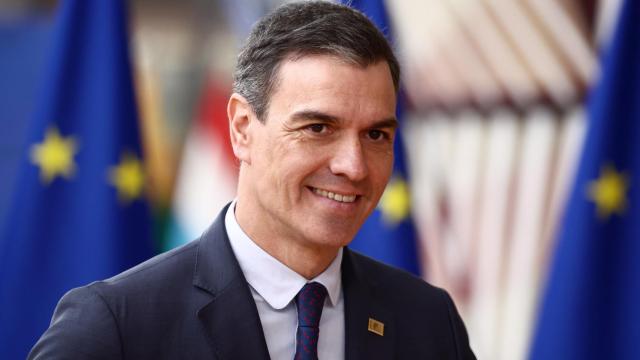 El presidente del Gobierno, Pedro Sánchez, este jueves en Bruselas.