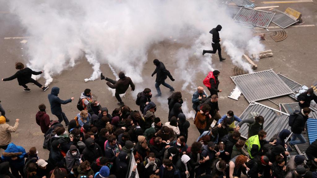 Noveno día de protestas en Francia contra la reforma de las pensiones