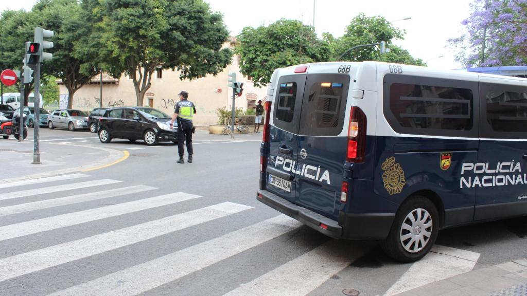 Un furgón de la Policía Nacional en una imagen de archivo.