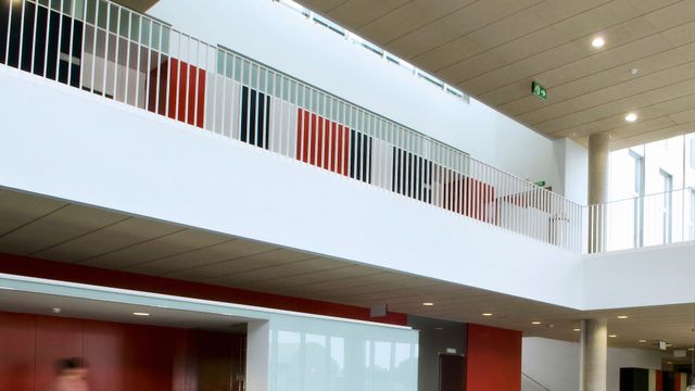 Instalaciones de la Escuela de Arte Dramático de Galicia, en Vigo.