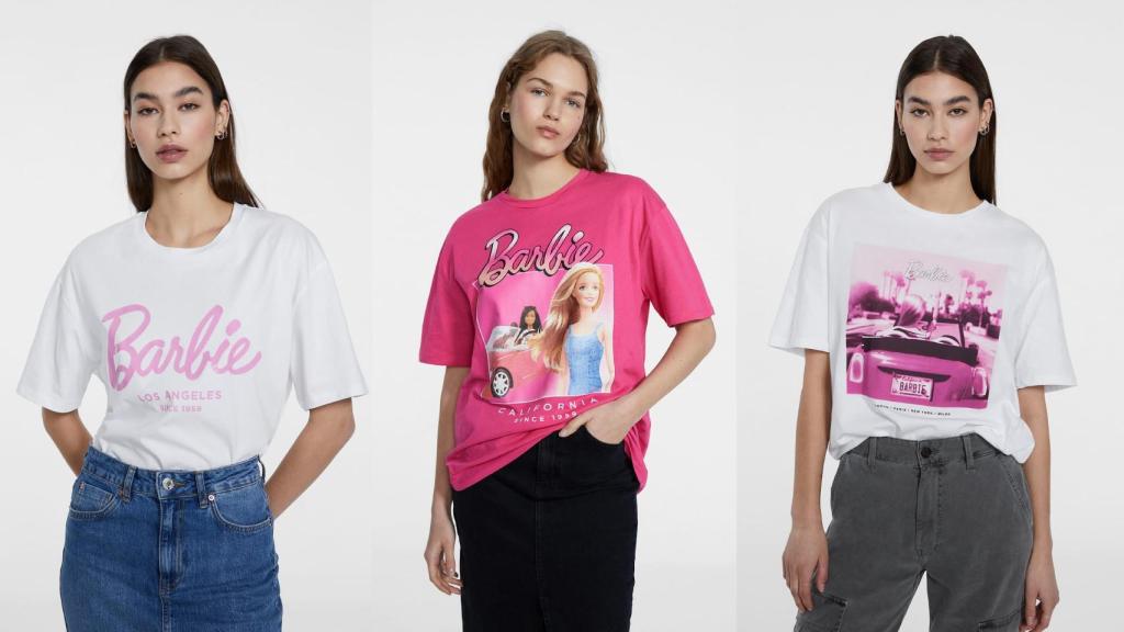 Camisetas de Stradivarius.