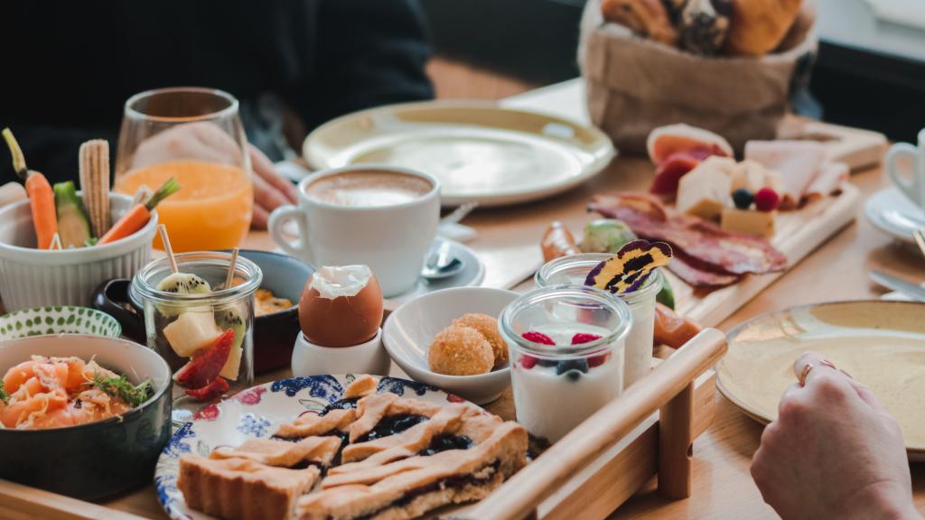 El brunch del Café de la Ópera.