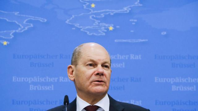El canciller alemán, Olaf Scholz