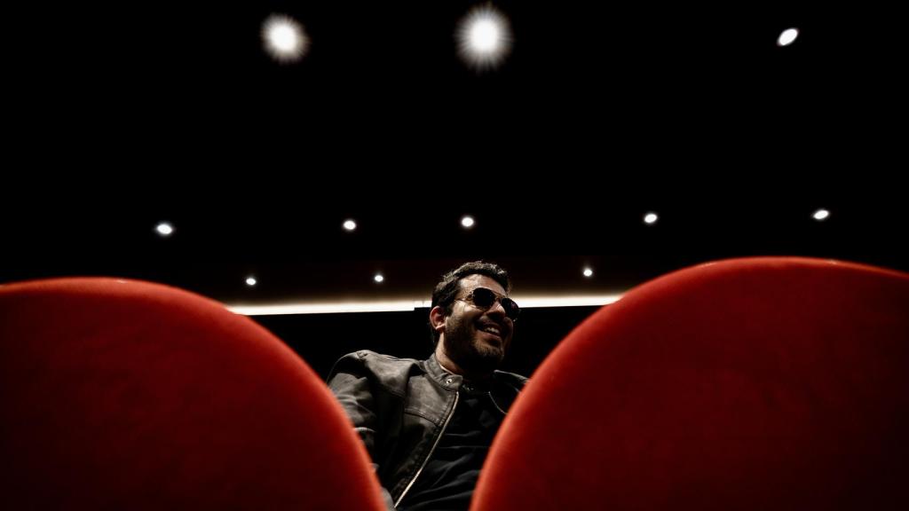 Arturo Díez Boscovich, durante la entrevista en el Teatro Soho CaixaBank.
