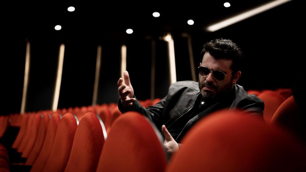 Arturo Díez Boscovich, durante la entrevista en el Teatro del Soho.