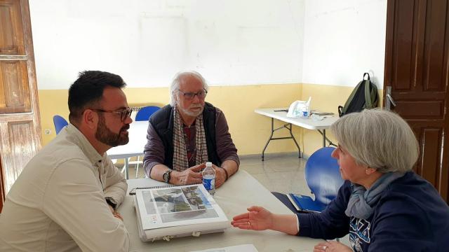El condcejal de Urbanismo, Adrián Santos, en la presentación del proyecto.