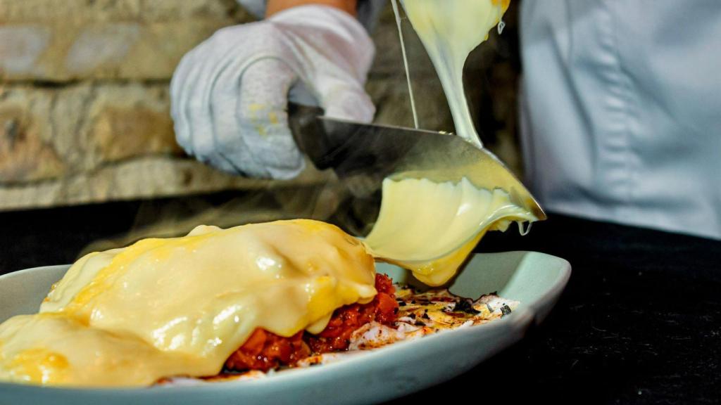 Imagen de uno de los platos de Mr.Raclette.
