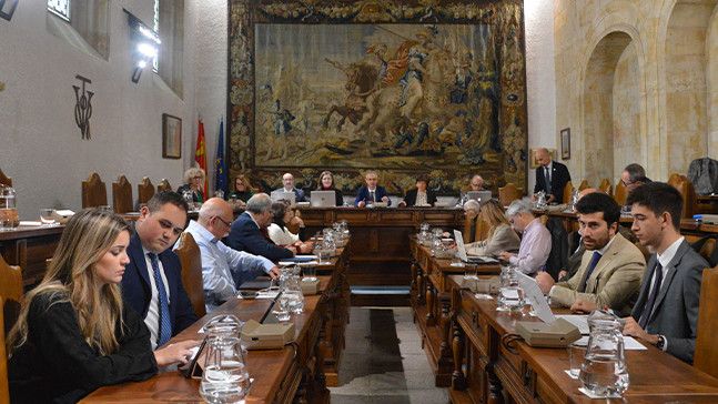 Reunión del Consejo de Gobierno de la Universidad de Salamanca correspondiente a marzo