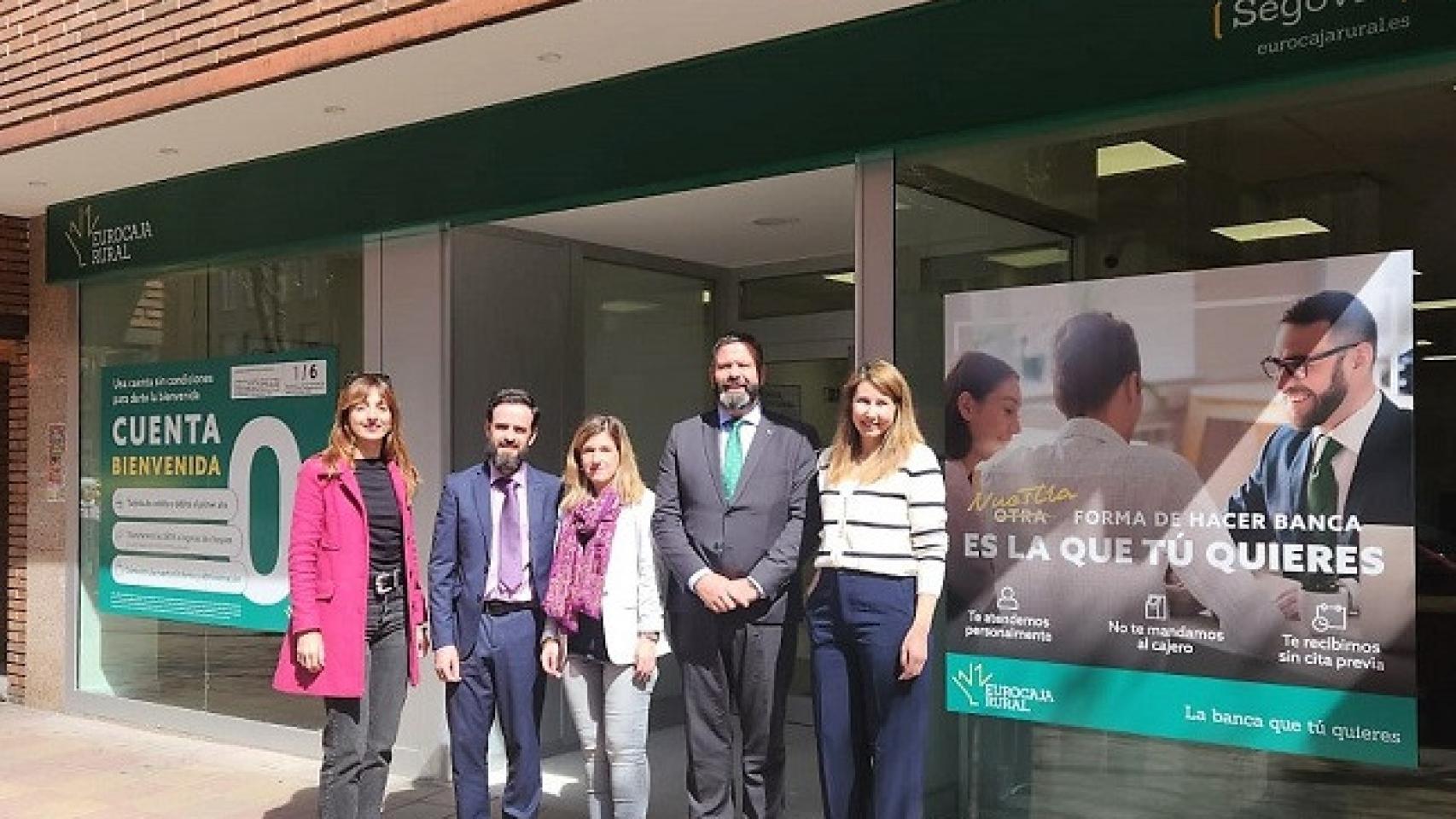 Nueva oficina de Eurocaja Rural en la ciudad de Segovia