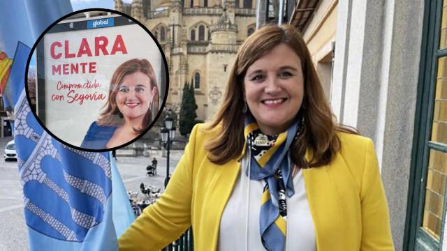 Clara Martín en un montaje de EL ESPAÑOL. Redes sociales