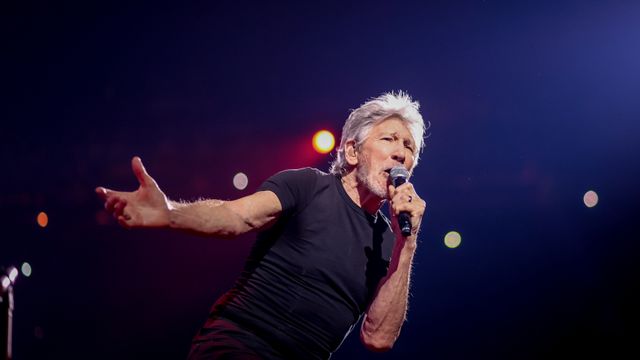 Roger Waters durante su concierto del jueves 23 de marzo en el Wizink Center de Madrid. Foto: Ricardo Rubio/Europa Press