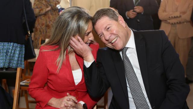 Milagros Tolón y Emiliano García-Page en un acto el pasao mes de marzo. Foto: Óscar Huertas.