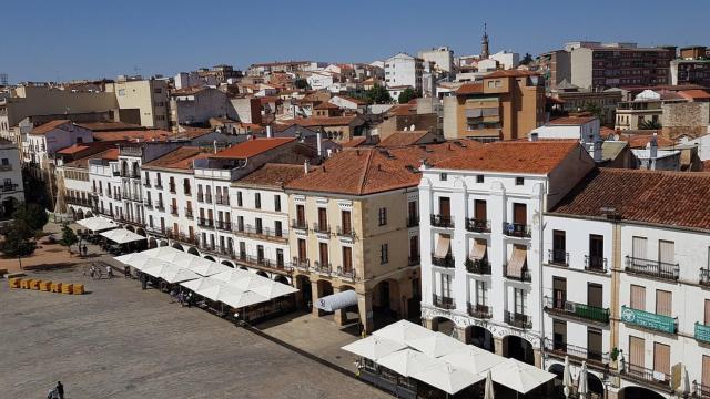 Vista de Cáceres.