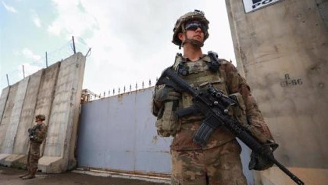 Soldados de Estados Unidos en Siria.