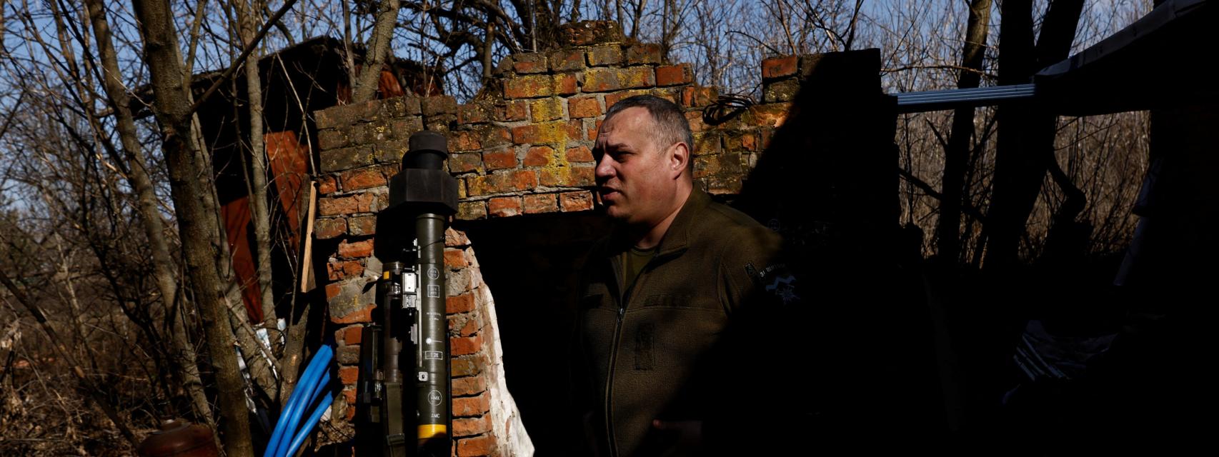 Militar de la unidad antiaérea de la 10ª Brigada de Asalto a la Montaña.