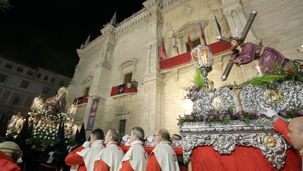 Procesión del Encuentro de la Santísima Virgen con su Hijo en Valladolid