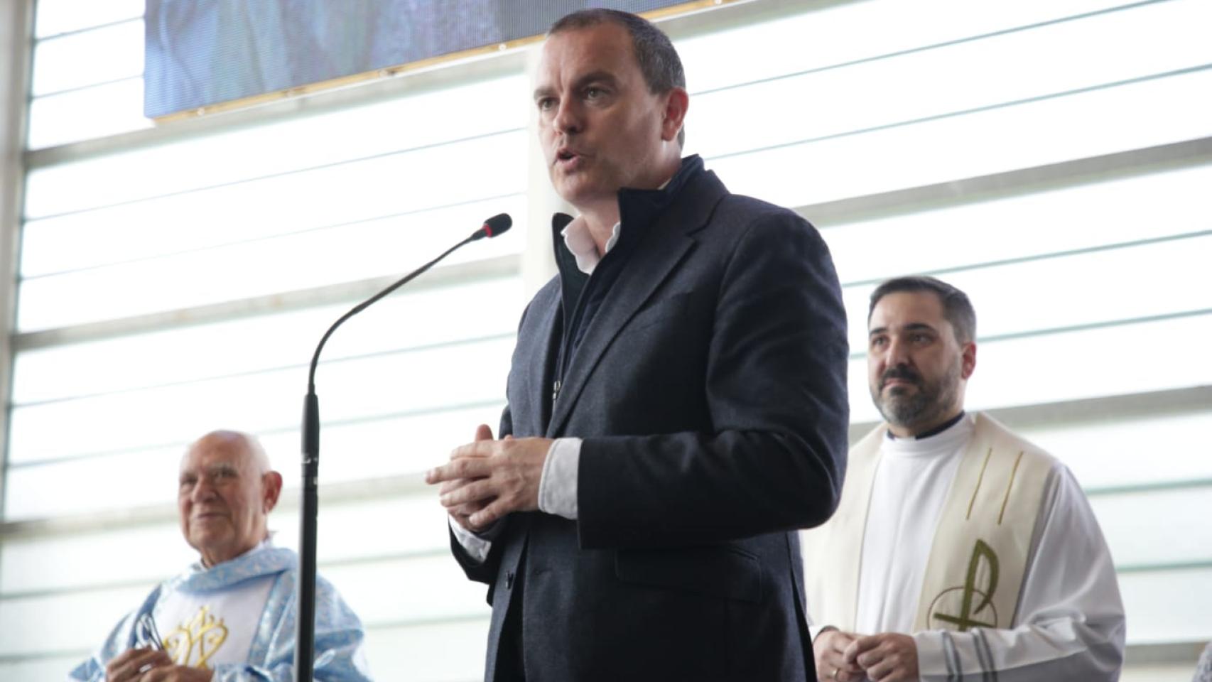 El presidente de la Diputación de Zamora, Francisco Requejo, en la gala 'Zamora es Única', este sábado.
