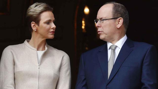 Alberto y Charlène de Mónaco en una imagen de archivo.