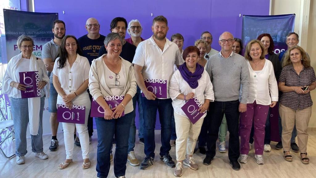 Podemos concurrirá con Alianza Verde en Málaga.