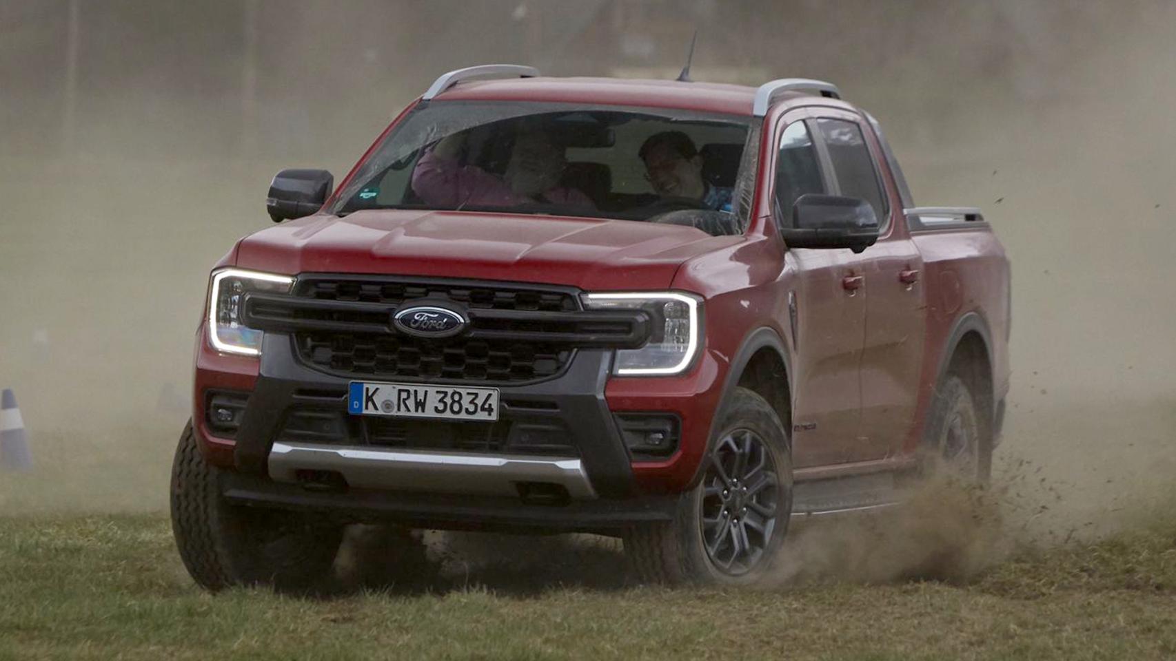 El Ford Ranger Wildtrack presenta un gran comportamiento con su tracción 4x4.
