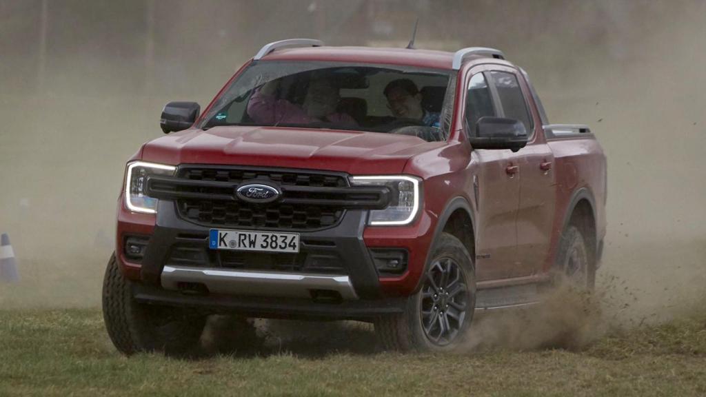 El Ford Ranger Wildtrack presenta un gran comportamiento con su tracción 4x4.