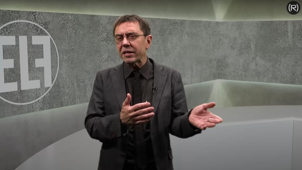 Juan Carlos Monedero, fundador de Podemos y presentador de En la frontera.