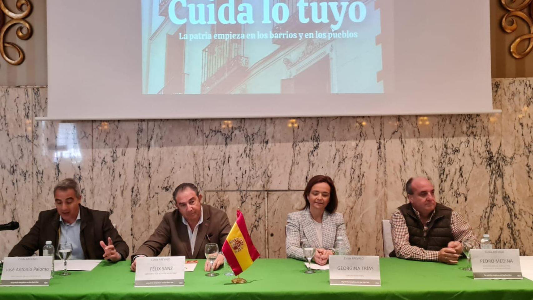 Presentación de Félix Sanz a la Alcaldía de Arévalo