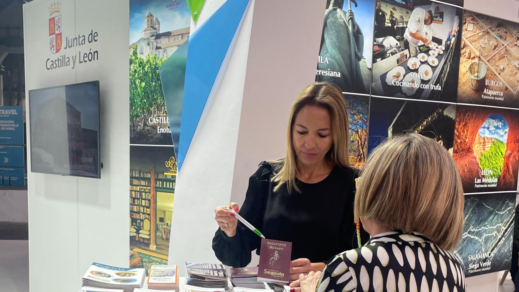 Stand de Segovia en la Feria B Travel de Barcelona