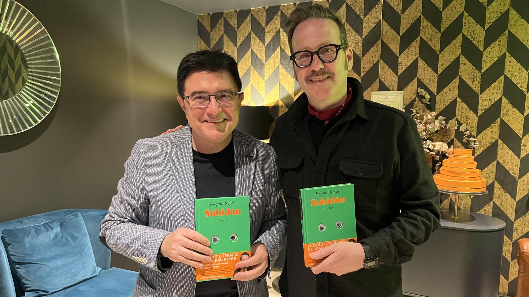 El humorista albaceteño Joaquín Reyes protagoniza una nueva edición de la tertulia café literario en Toledo