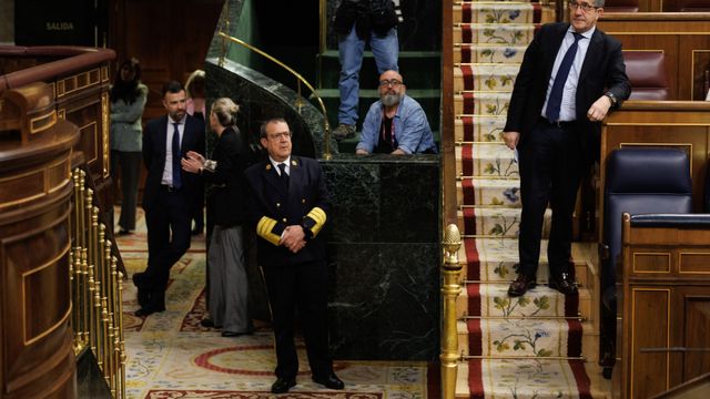 Patxi López, portavoz del PSOE en el Congreso.