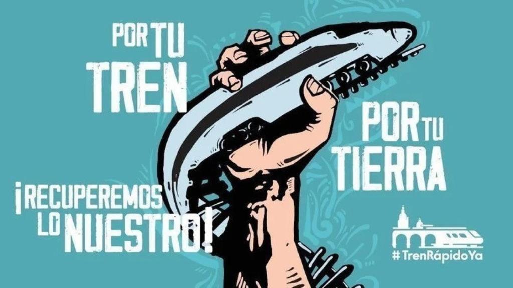 Cartel publicitario repartido por toda la ciudad y redes sociales