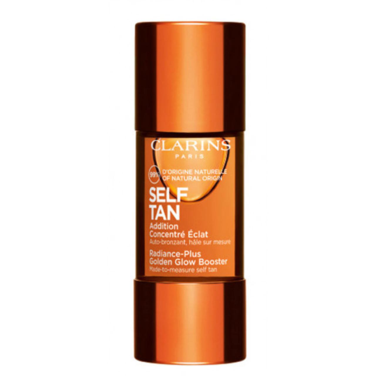 Autobronceador Addition Concentré Eclat de Clarins.