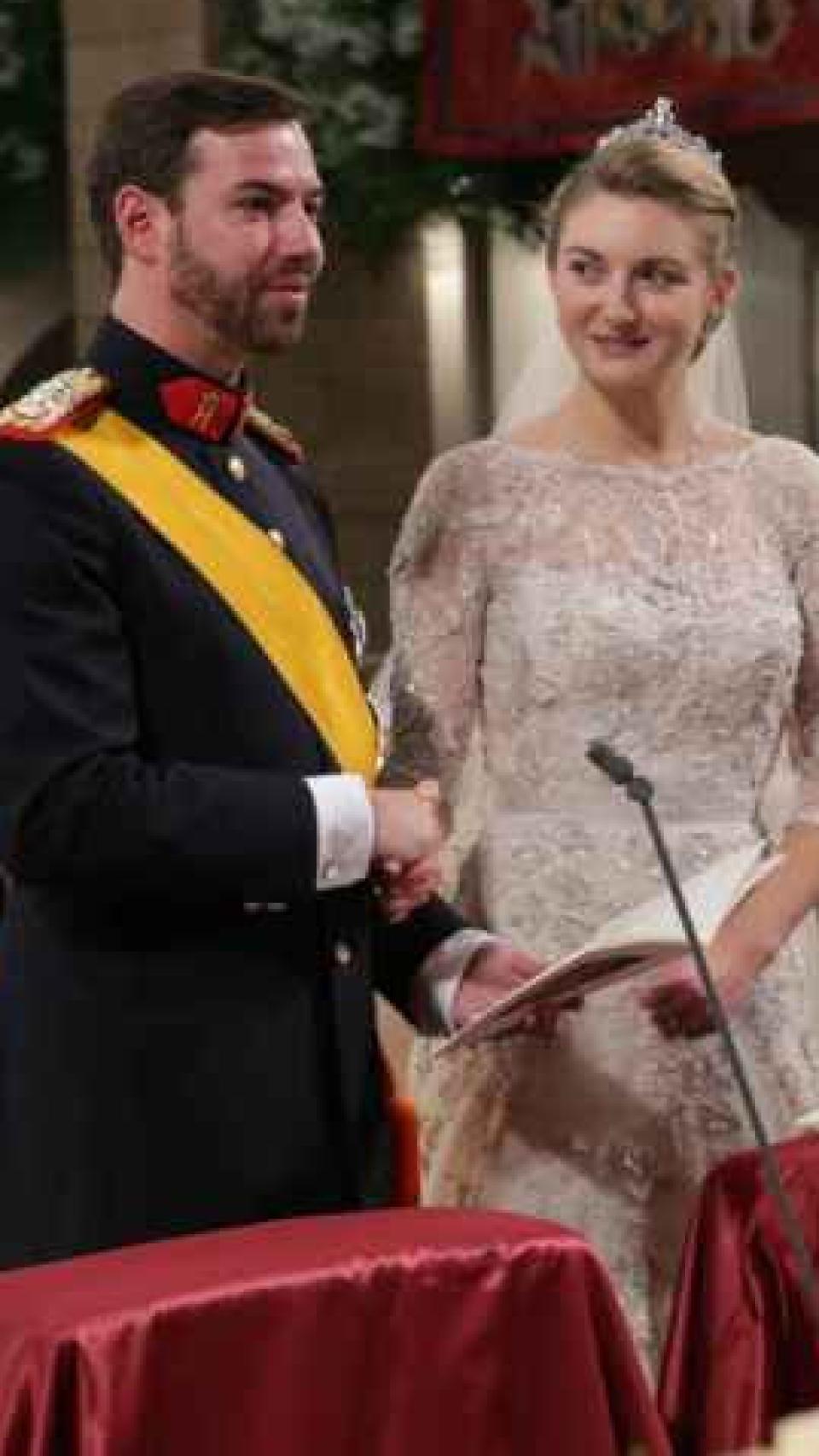La pareja contrajo matrimonio en octubre de 2012.