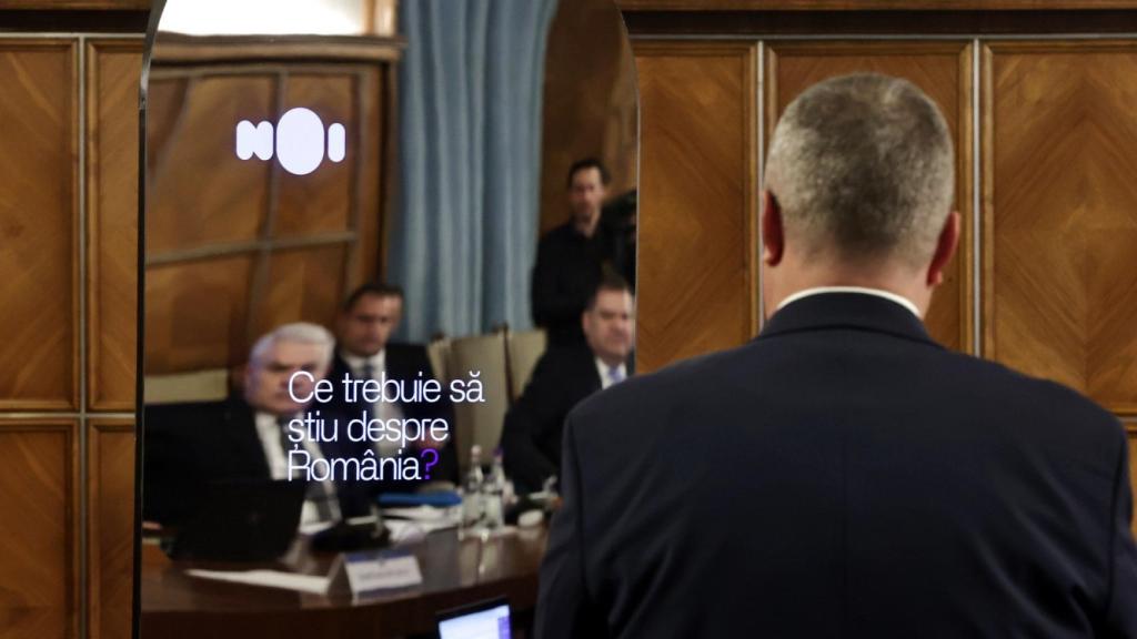 La representación de Ion frente a al primer ministro rumano.