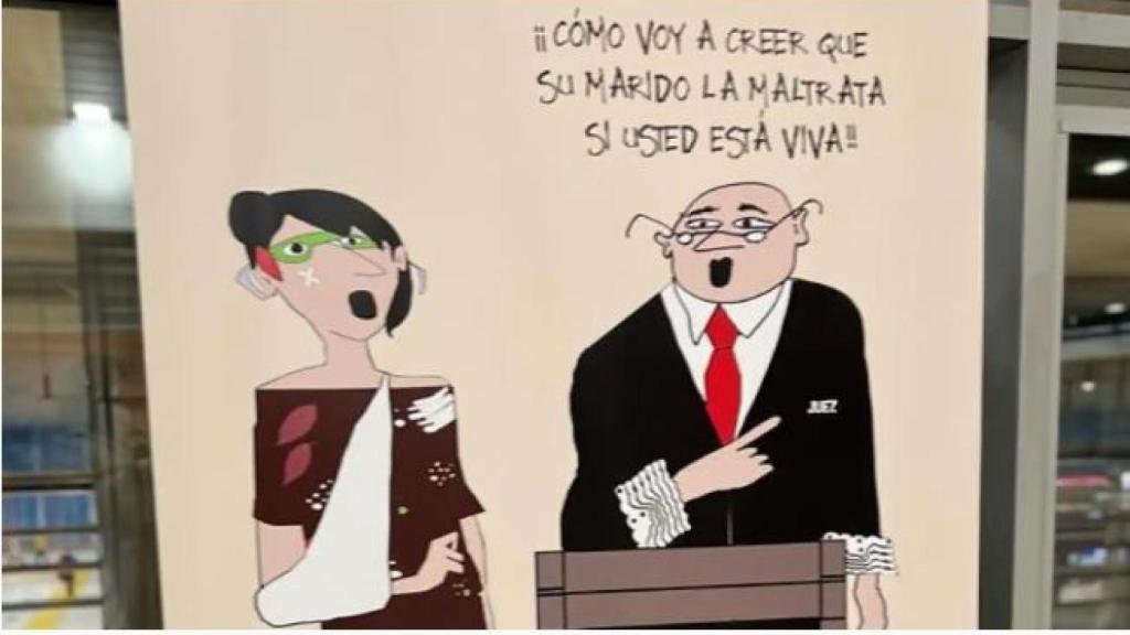 Cartel del Ministerio de Igualdad, Institut Balear de la Dona y Consejería balear de Presidencia, Función Pública e Igualdad./
