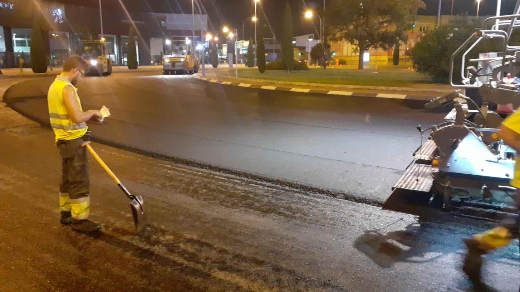 Una de las calles asfaltas en este mandato.