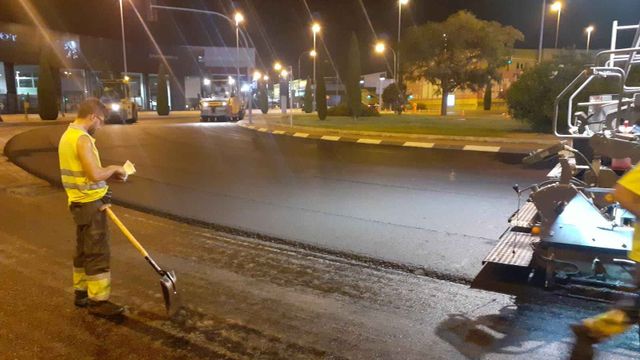Una de las calles asfaltas en este mandato.