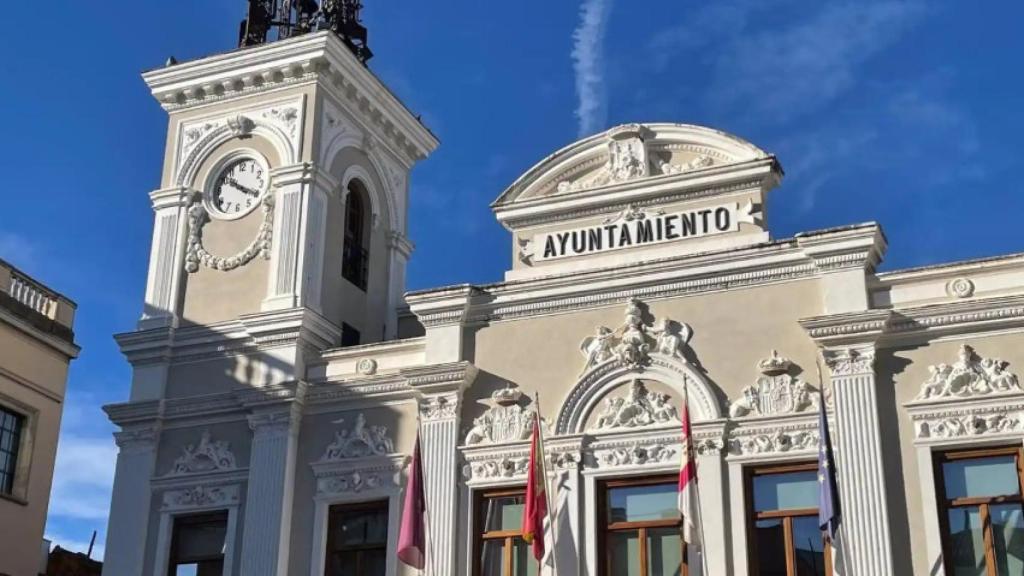 Fachada del Ayuntamiento de Guadalajara.