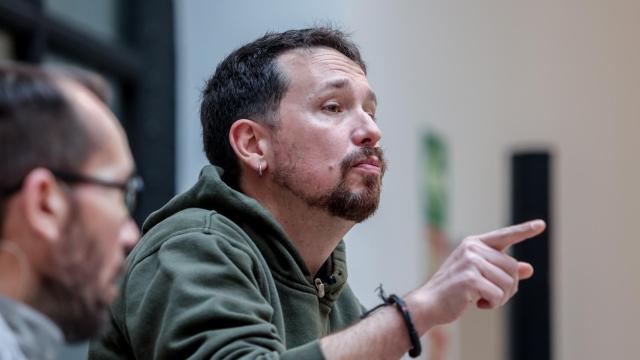 El exvicepresidente del Gobierno Pablo Iglesias.