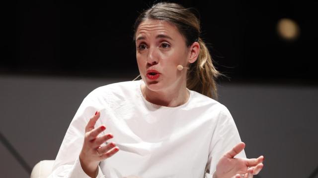 Irene Montero, en un acto sobre feminismo el pasado viernes.