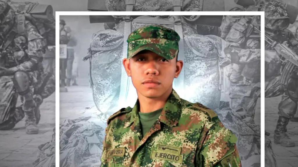 El soldado profesional Luis Enrique Cañavera Causil fallece tras el ataque del ELN.