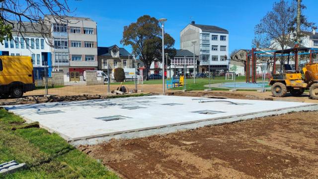 Las obras de construcción ya han comenzado en el parque
