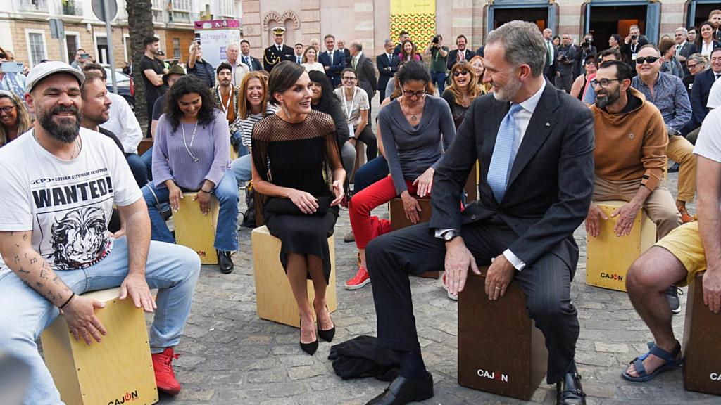 Los Reyes, en la plaza Fragela de Cádiz.