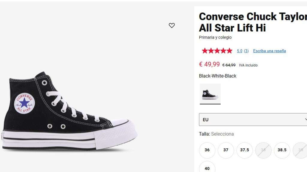 Converse Chuck Taylor All Star.