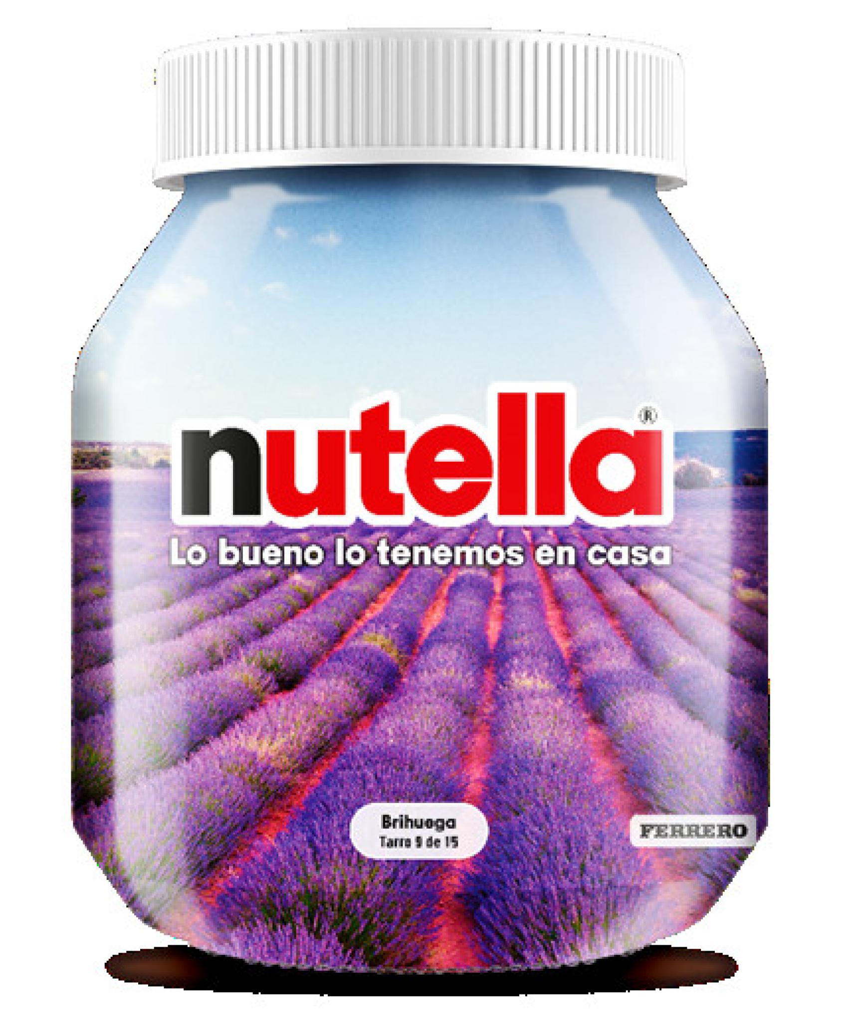 Edición limitada del tarro de 'Nutella'.