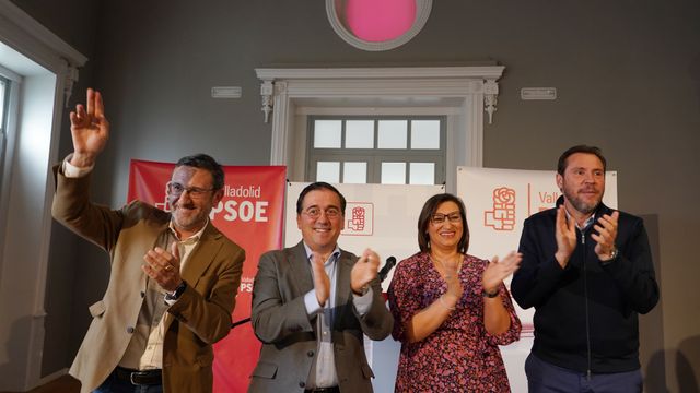 Acto del PSOE para la presentación de la candidatura de Medina de Rioseco (Valladolid)