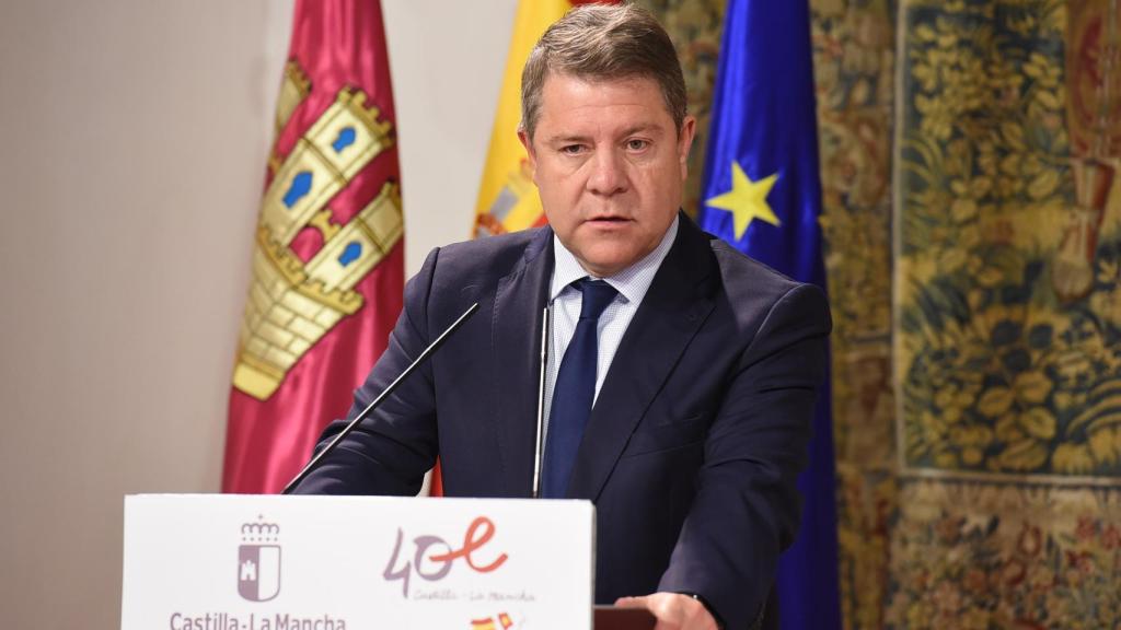 Emiliano García-Page, presidente de Castilla-La Mancha.