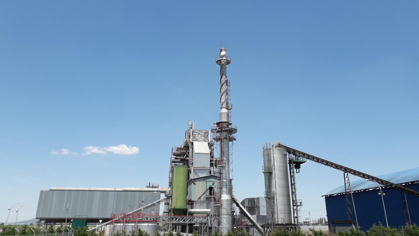 Planta de biomasa de Ence.