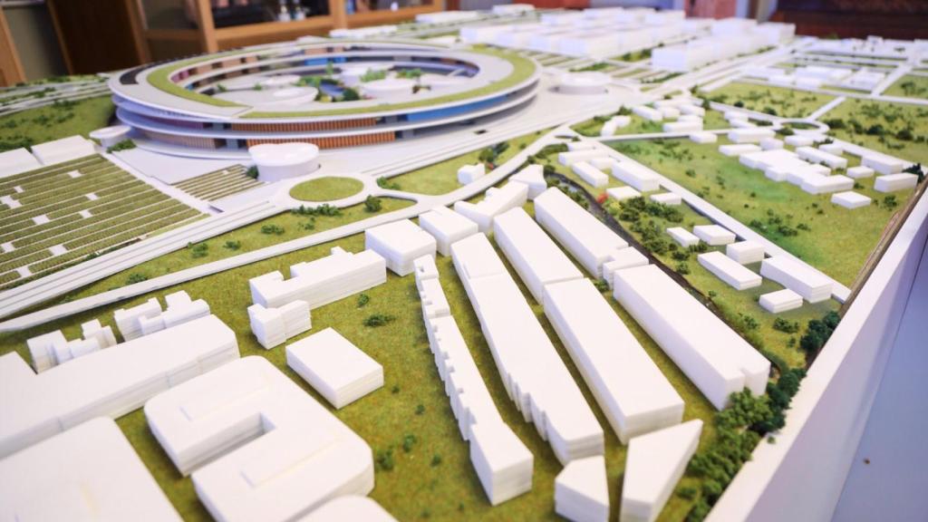 Maqueta Expo 2027 Málaga.