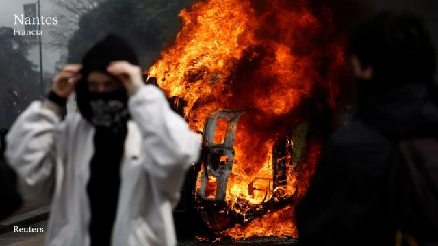 Décima jornada de protestas en Francia